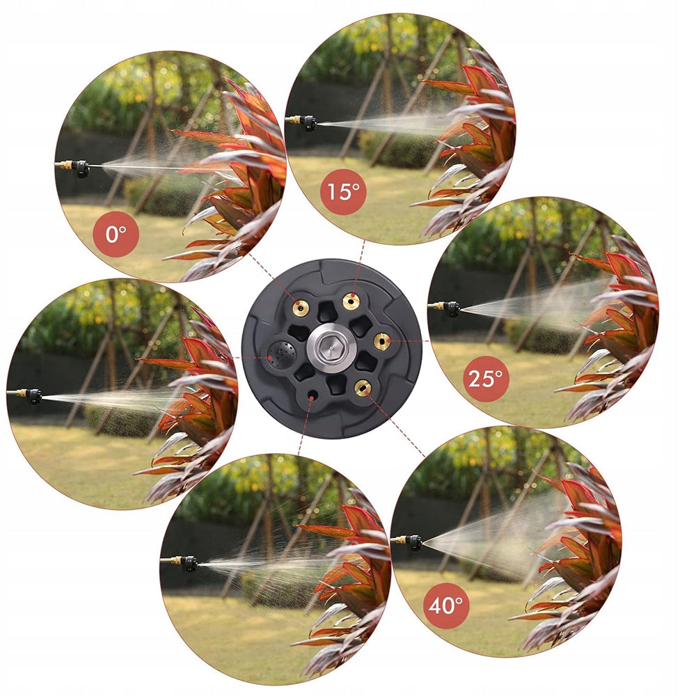 30BAR CORDLESS PRESSURE WASHER 2XAKU 24V 3AH 6IN1 NOZZLE WITH CHARGER Brand Bedee