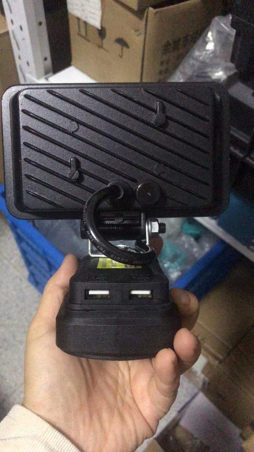 30LED HALOGEN LED WORK LAMP FOR MAKITA LITHIUM BATTERY WITH 2USB Batteries included no