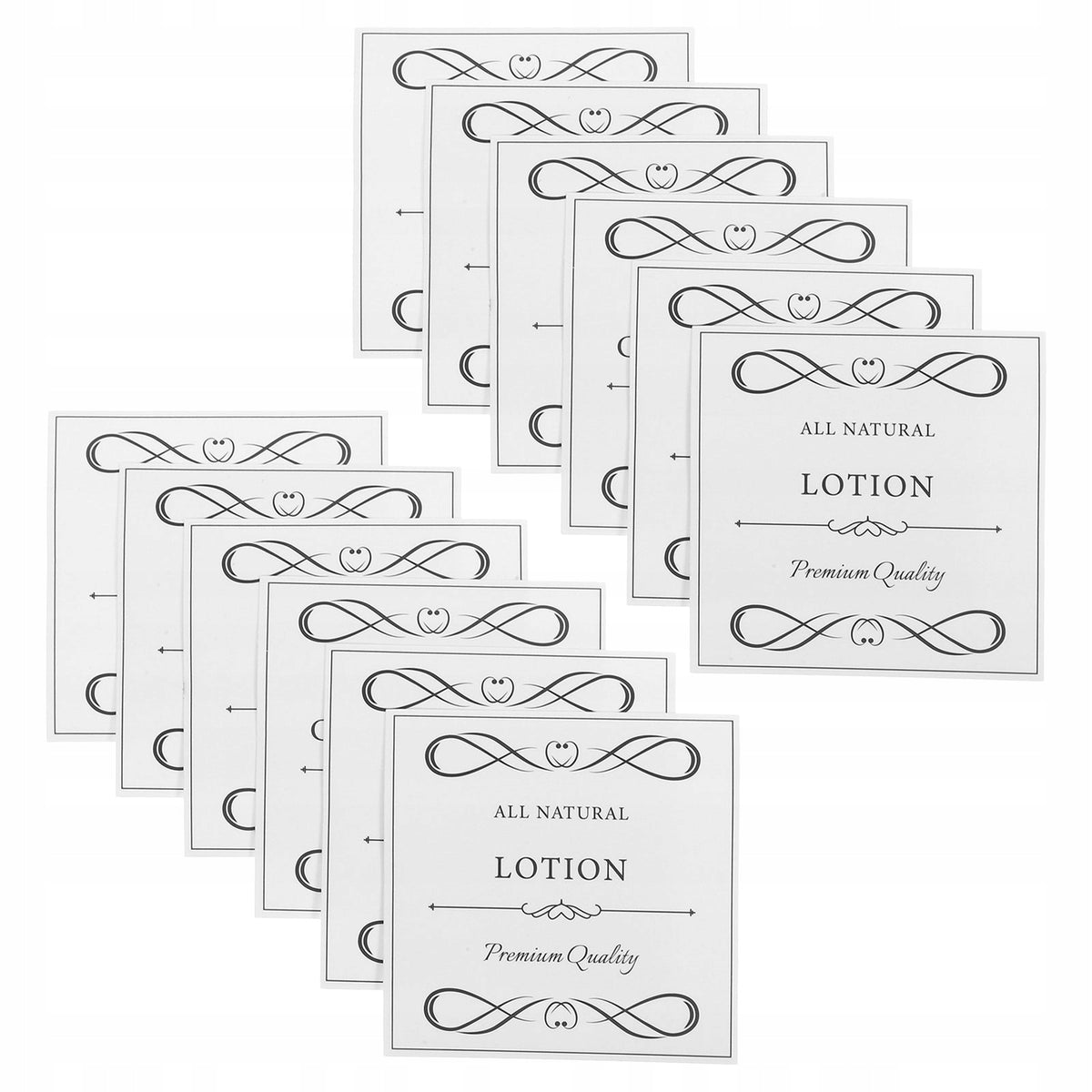 30PCS WATERPROOF BATHROOM LABELS FOR SOAP SHAMPOO LOTION DISPENSERS