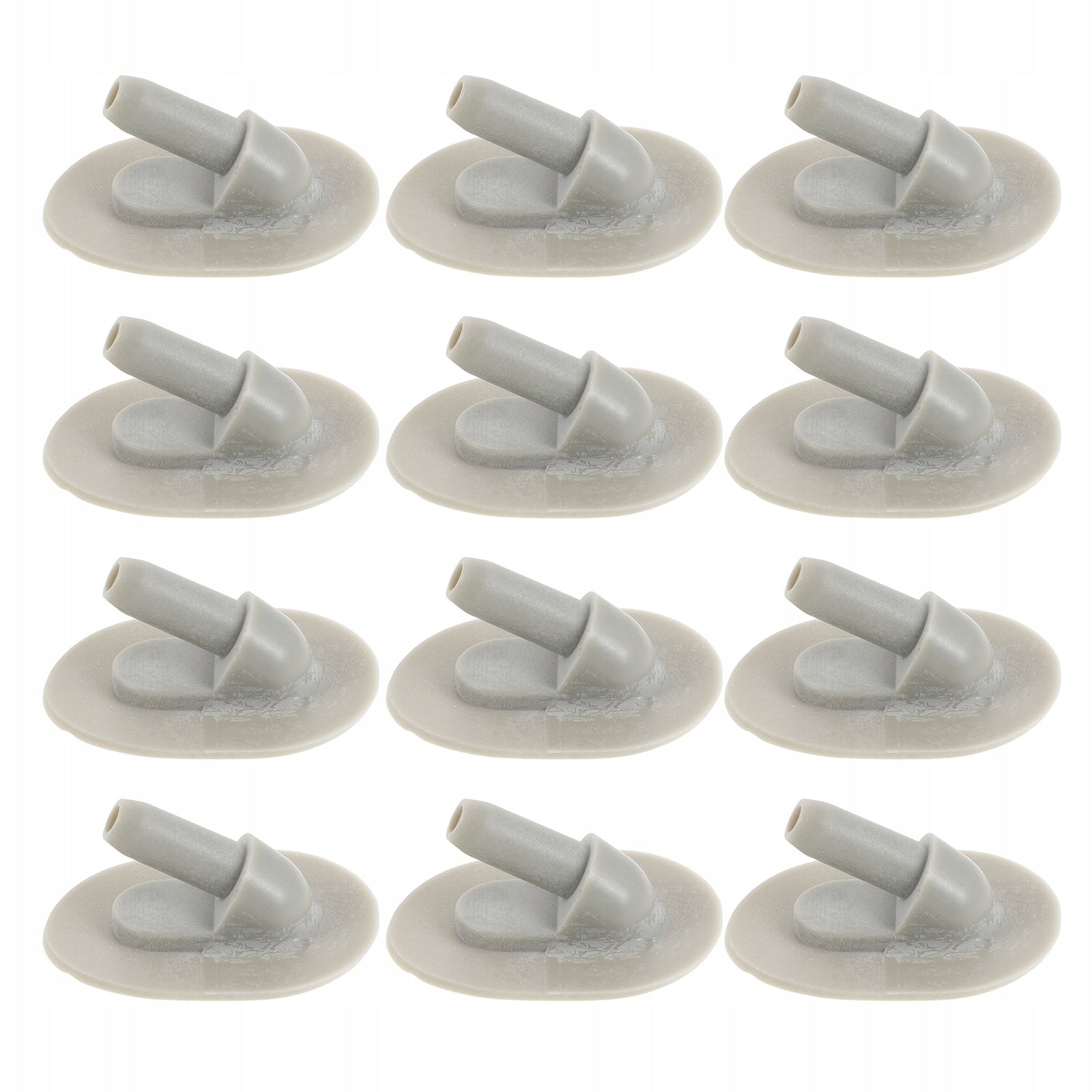 30Pcs Universal Grey Arm Cuff Air Tube Connector for Blood Pressure Monitor