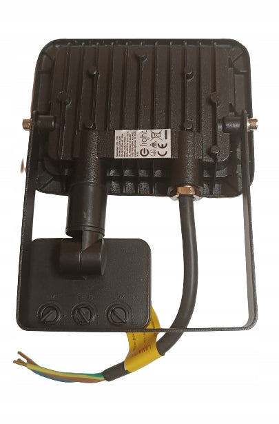 30W 4000K PIR LED FLOODLIGHT WITH MOTION SENSOR EK4456 Color black