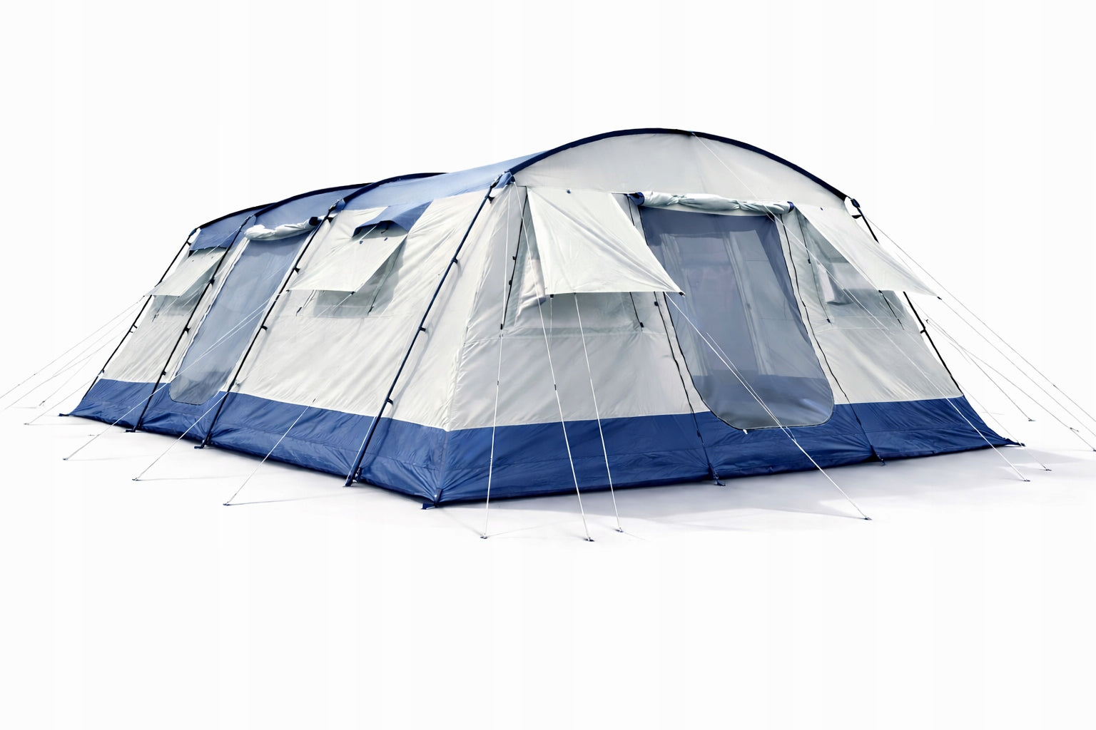 30m² Tent TOLEDO XXXL 8 16 persons integrated floor 5000mm Black cabins Waterproofness 5000 mm