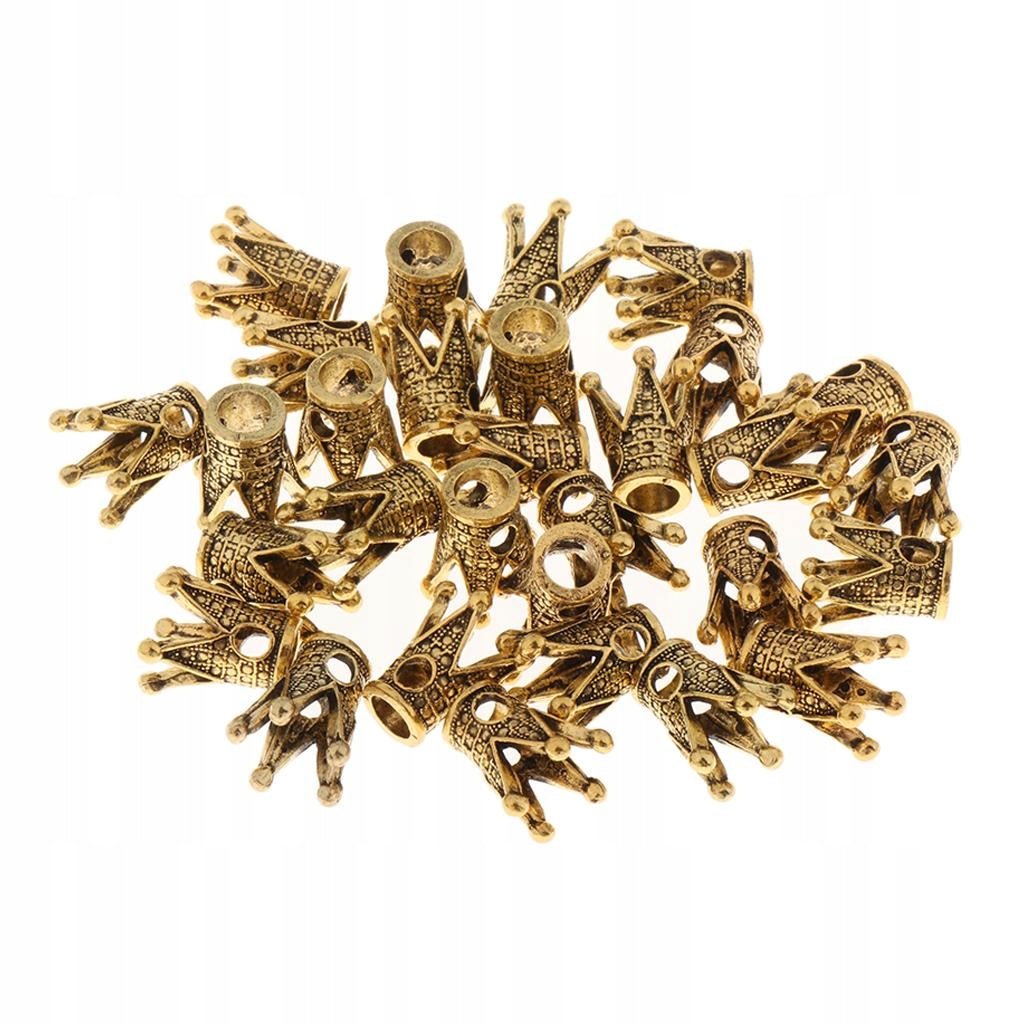 30pcs Style Hollow Hair Braid , , 1..1cm Golden