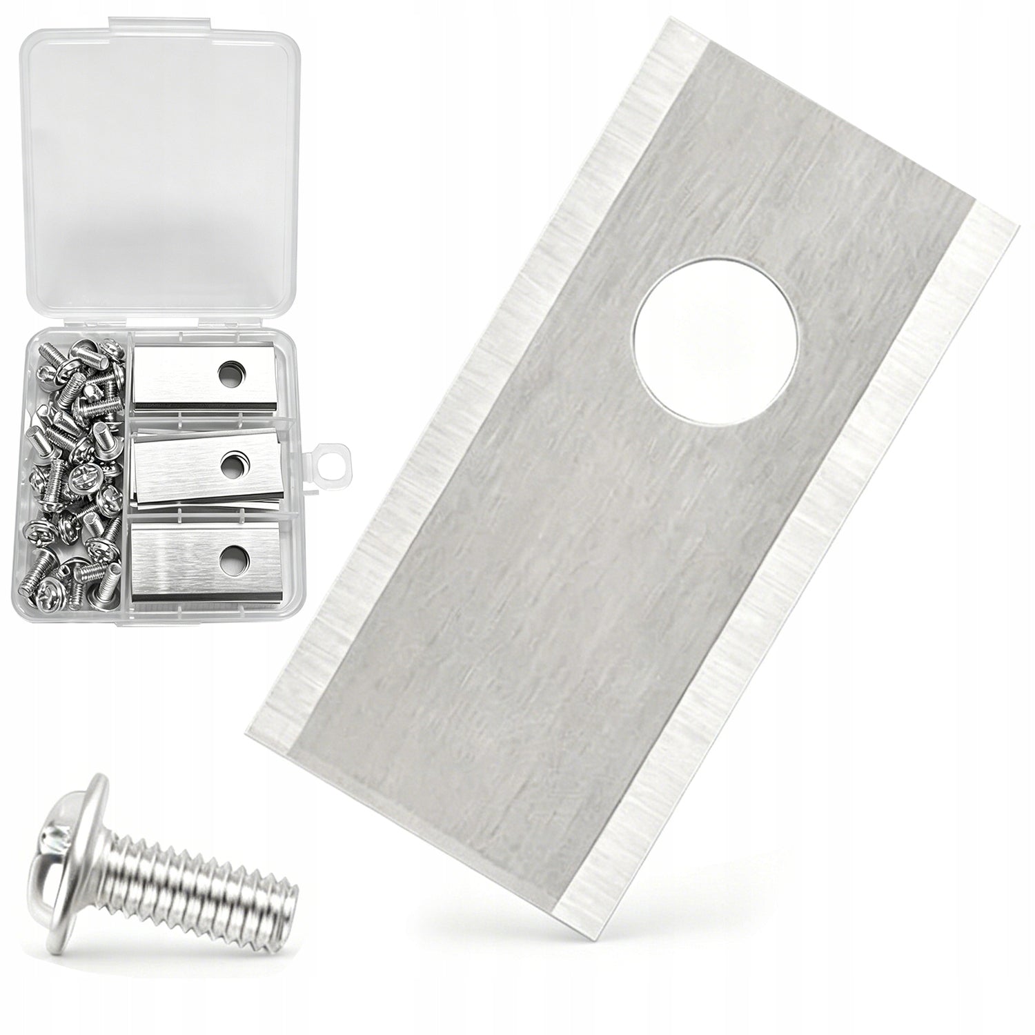 30x BLADE KNIVES FOR MOWING ROBOT WORX SCREW WITH FIT 100%