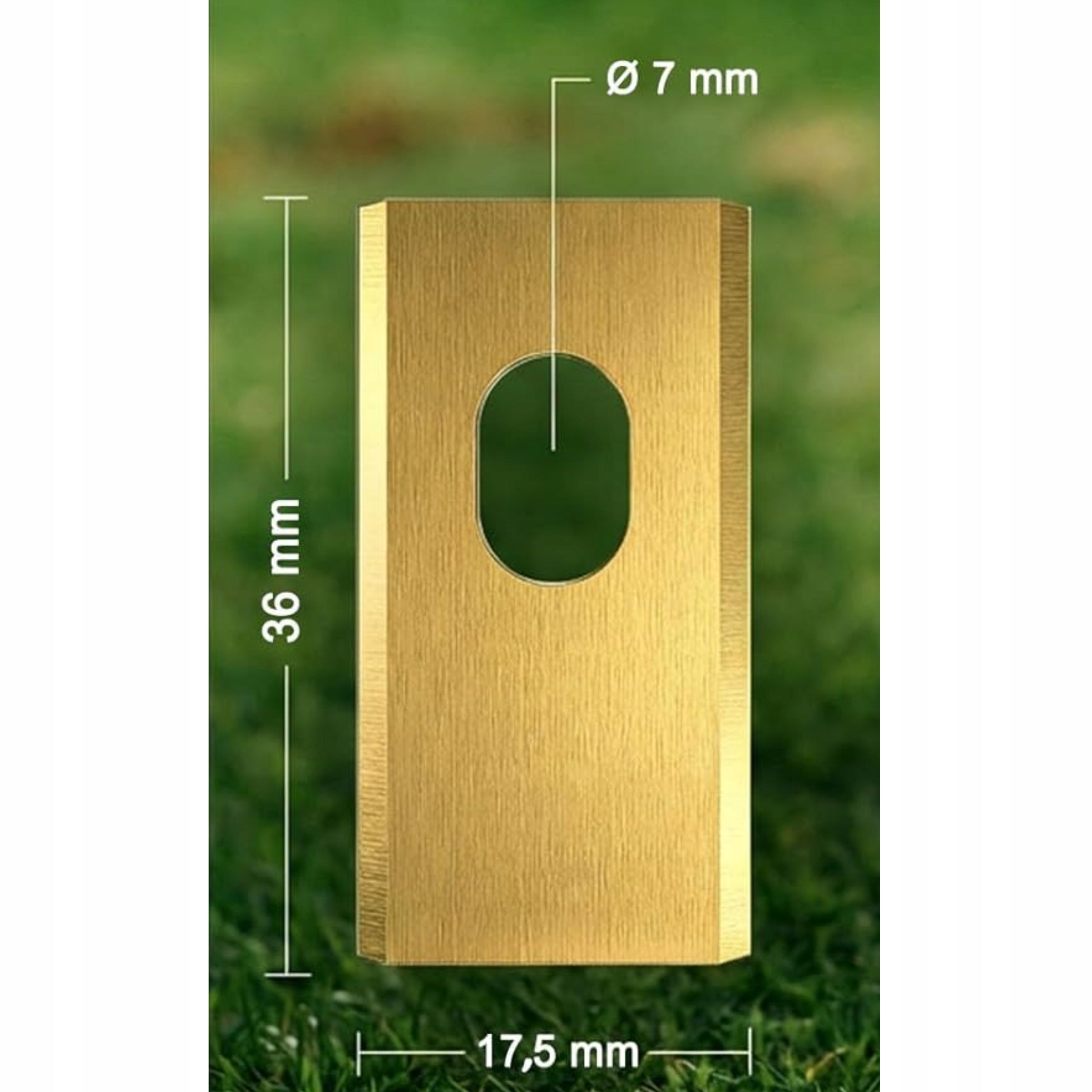 30x Blade Knives Knife for DREAME MOVA Mowing Robot Reinforced 0,9mm |3,5g Packaging status original