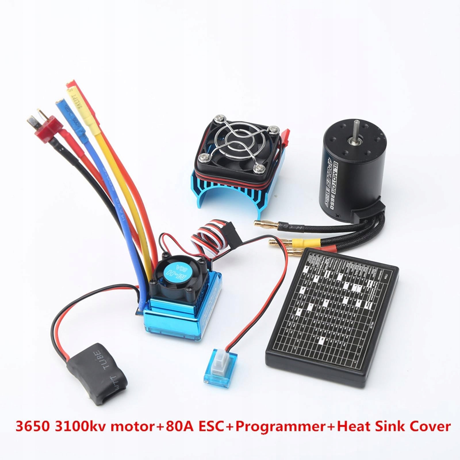 3100KV Brushless Motor Upgrade Brushless Set Brand no brand