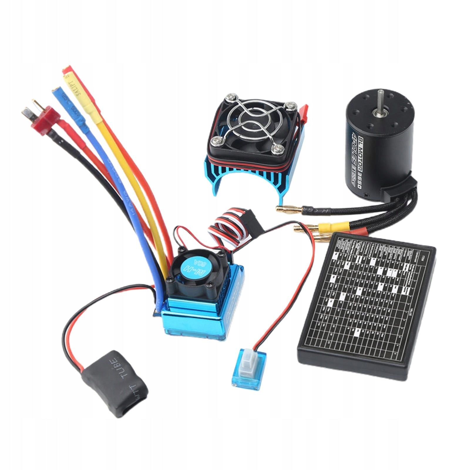 3100KV Brushless Motor Upgrade Brushless Set Color gray