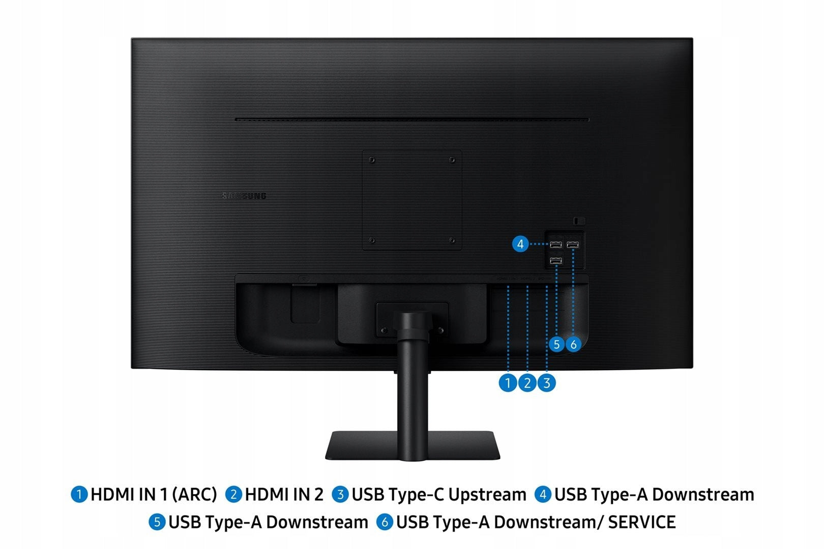 32" Samsung Smart Monitor M70F Model LS32FM702UUXDU
