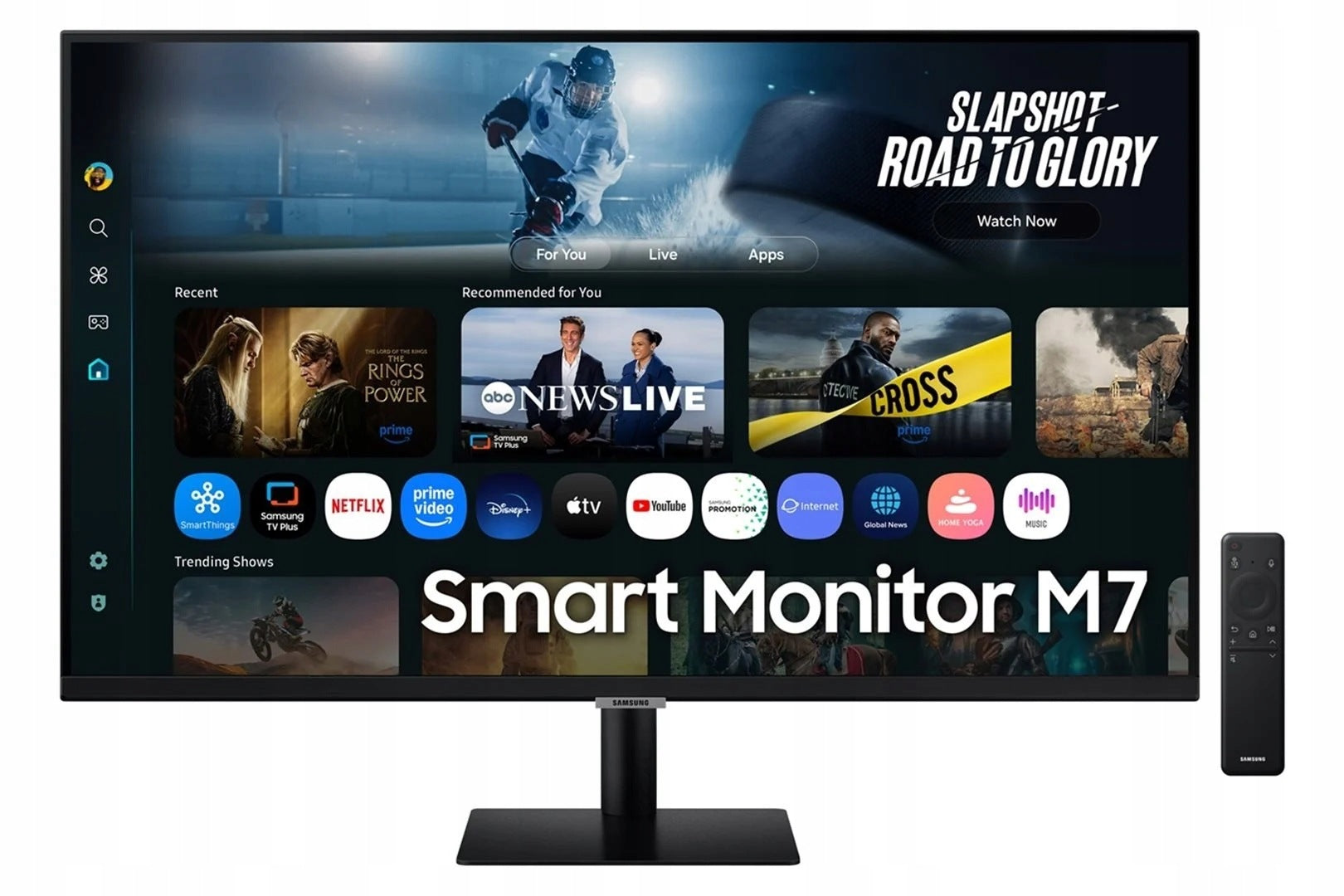 32" Samsung Smart Monitor M70F
