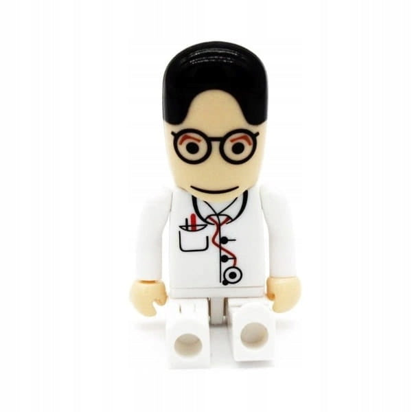 32GB FLASH DRIVE UNUSED GIFT DOCTOR NURSE LIKE BLOCKS Color white