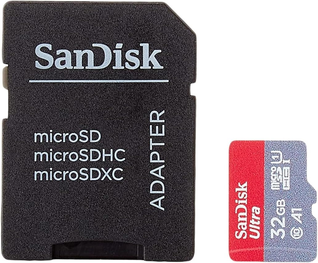 32GB MICROSDHC MEMORY CARD WITH SD A1 120MBPS CLASS 10 UHS AND Card capacity 32 GB