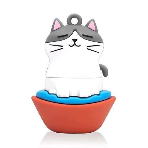 32GB USB CAT KAWAII DESIGN FLASH DRIVE FOR STUDENT FRIEND FAMILY Color multicolor