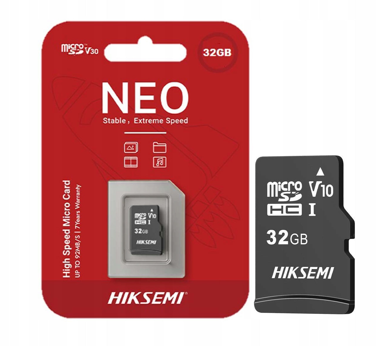 32GB microSD memory card for NEO HikSemi by Hikvision IP / WiFi cameras