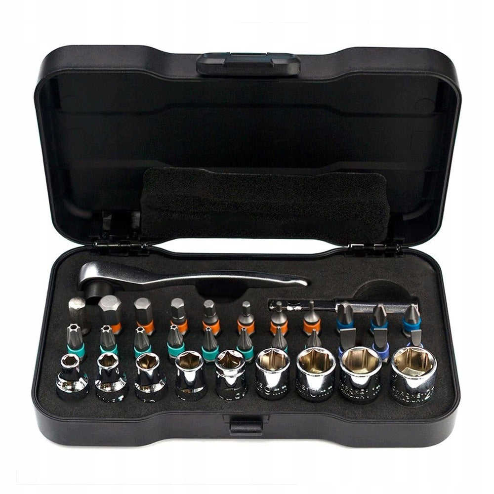 33in1 TOOL SET with DUKA RS2 RATCHET FOR DIY AT HOME GARAGE