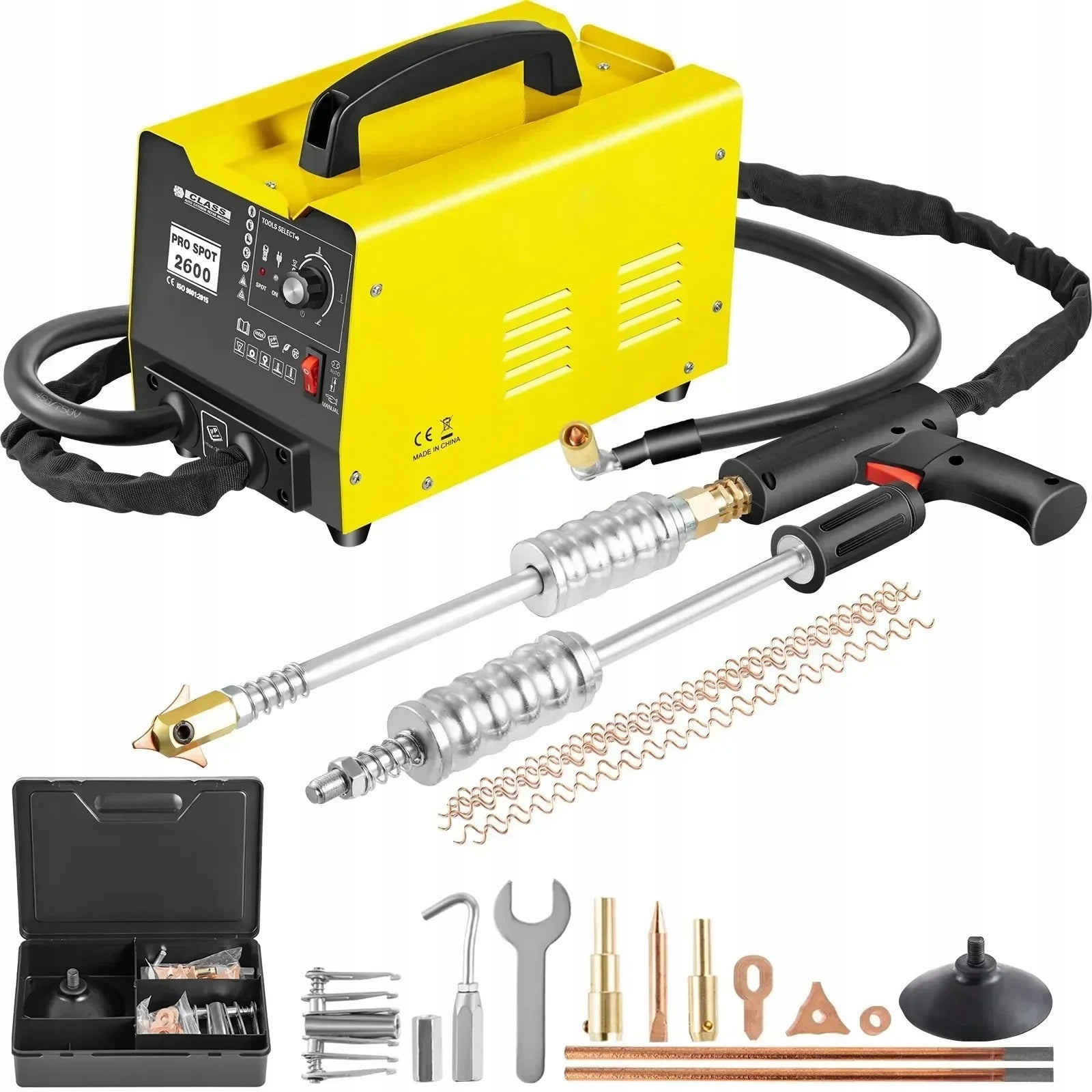 3500A 6 Mode Spot Welder Stud Welder Puller Dent Repair Kit (GYS2600)