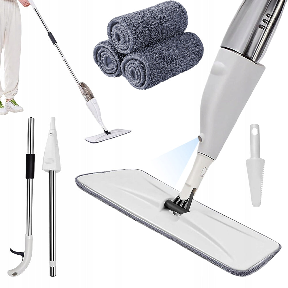 350ML SPRAY MOP WITH 360 DEGREE HEAD FOR HOME AND OFFICE FLOORING