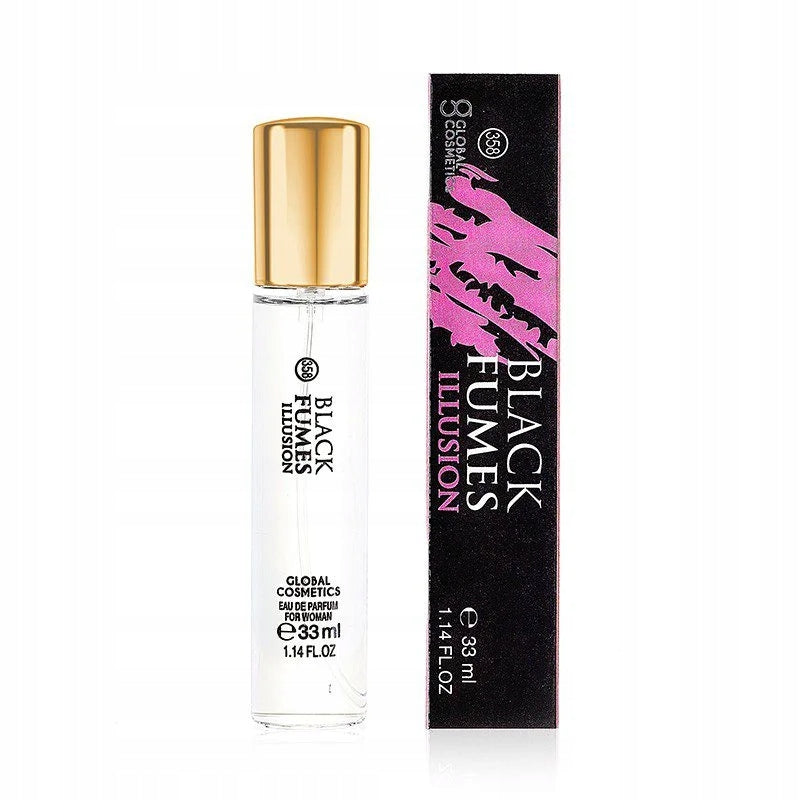 358 PERFUME WOMEN'S perfume PERMANENT perfume BLACK FUMES ILLUSION 33ml