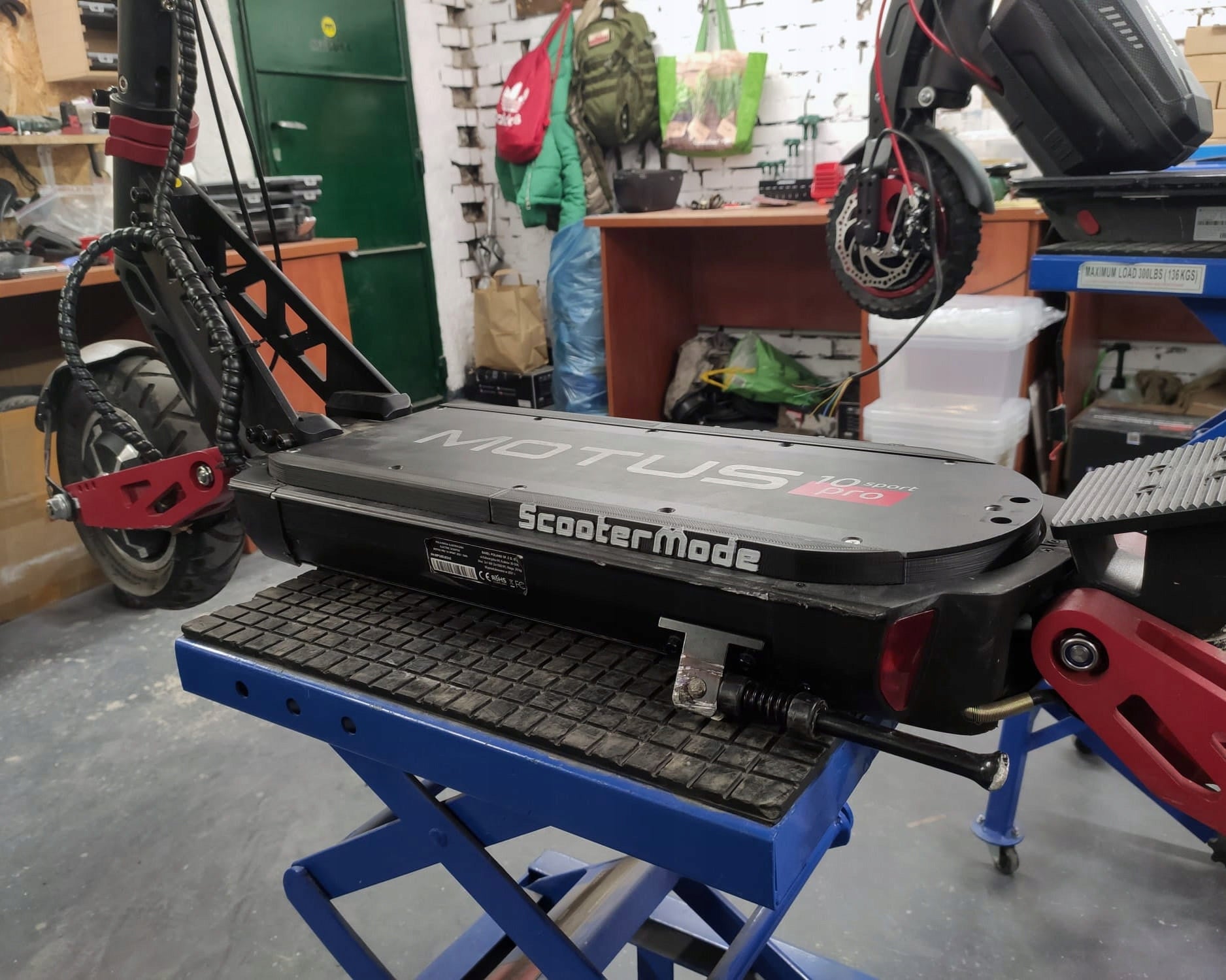 35Ah 52V Techlife X8 Battery Engine power 0 W
