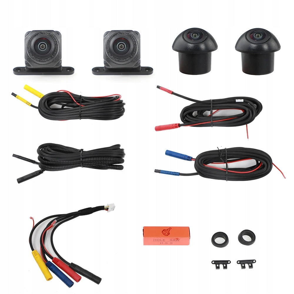 360 DEGREE CAMERAS FOR CAR WITH ANDROID 12PIN SYSTEM