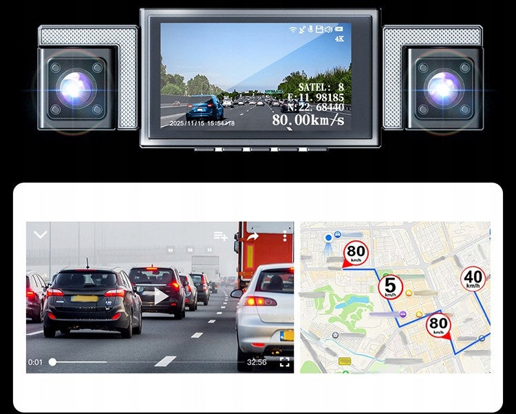360 DEGREE ROTARY CAR CAMERA VIDEO RECORDER Manufacturer code 6974086918464