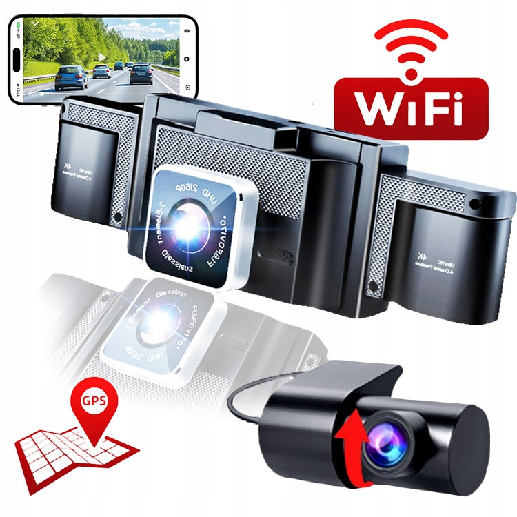 360 DEGREE ROTARY CAR CAMERA VIDEO RECORDER