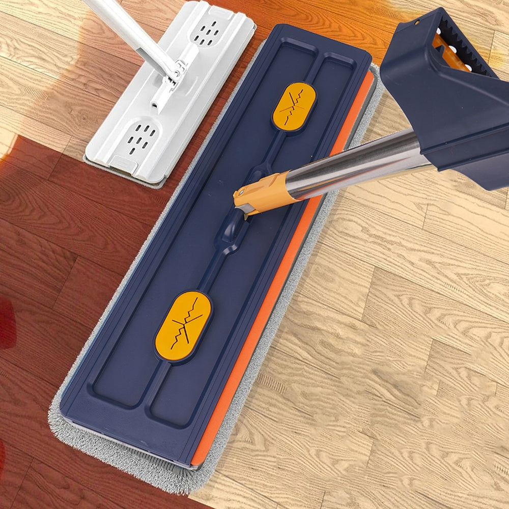 360 DEGREE ROTARY FLAT SCRAPER MOP FOR FLOOR CLEANING +6 CLOTH Manufacturer code 6HG1621BU1621