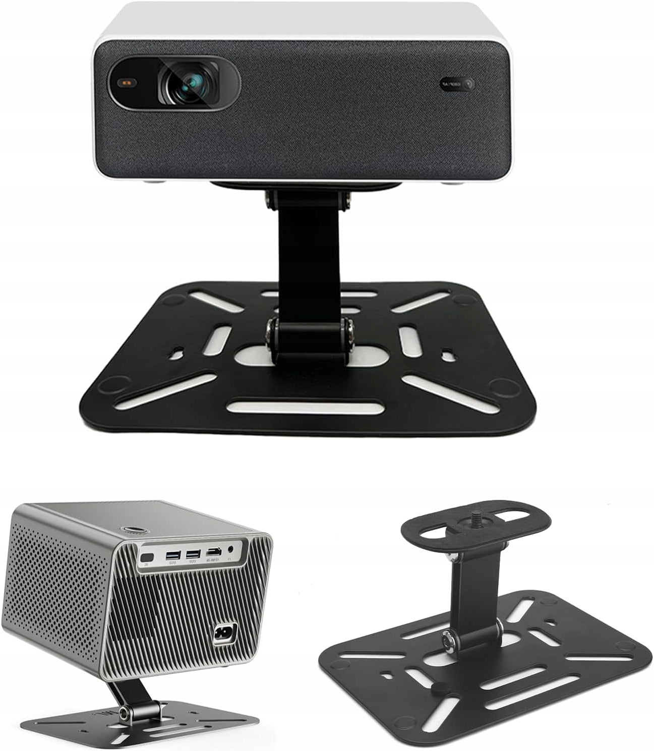 360 DEGREE WALL AND CEILING PROJECTOR HOLDER BLACK THREAD 6MM