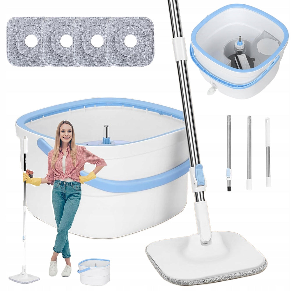 360° MULTI-PURPOSE ROTARY MOP FOR CLEANING AND SEPARATING DIRT