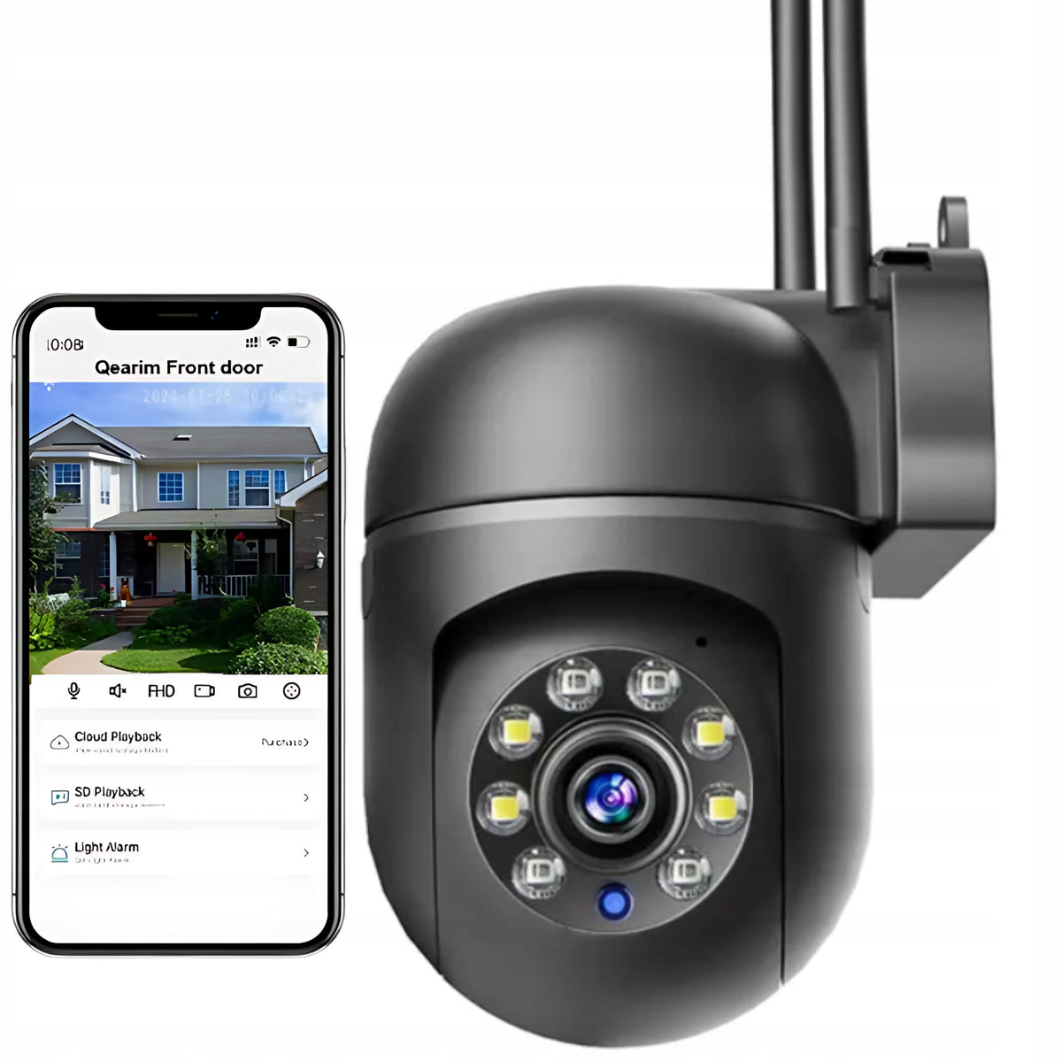 360 Outdoor Indoor IP WIFI Camera 1920x1080
