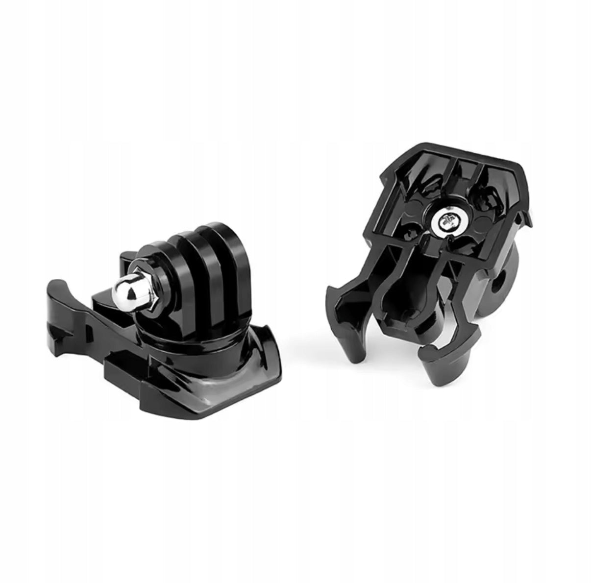 360° Rotary Quick Coupler Buckle for GOPRO SJ Cam DJI Insta Color black