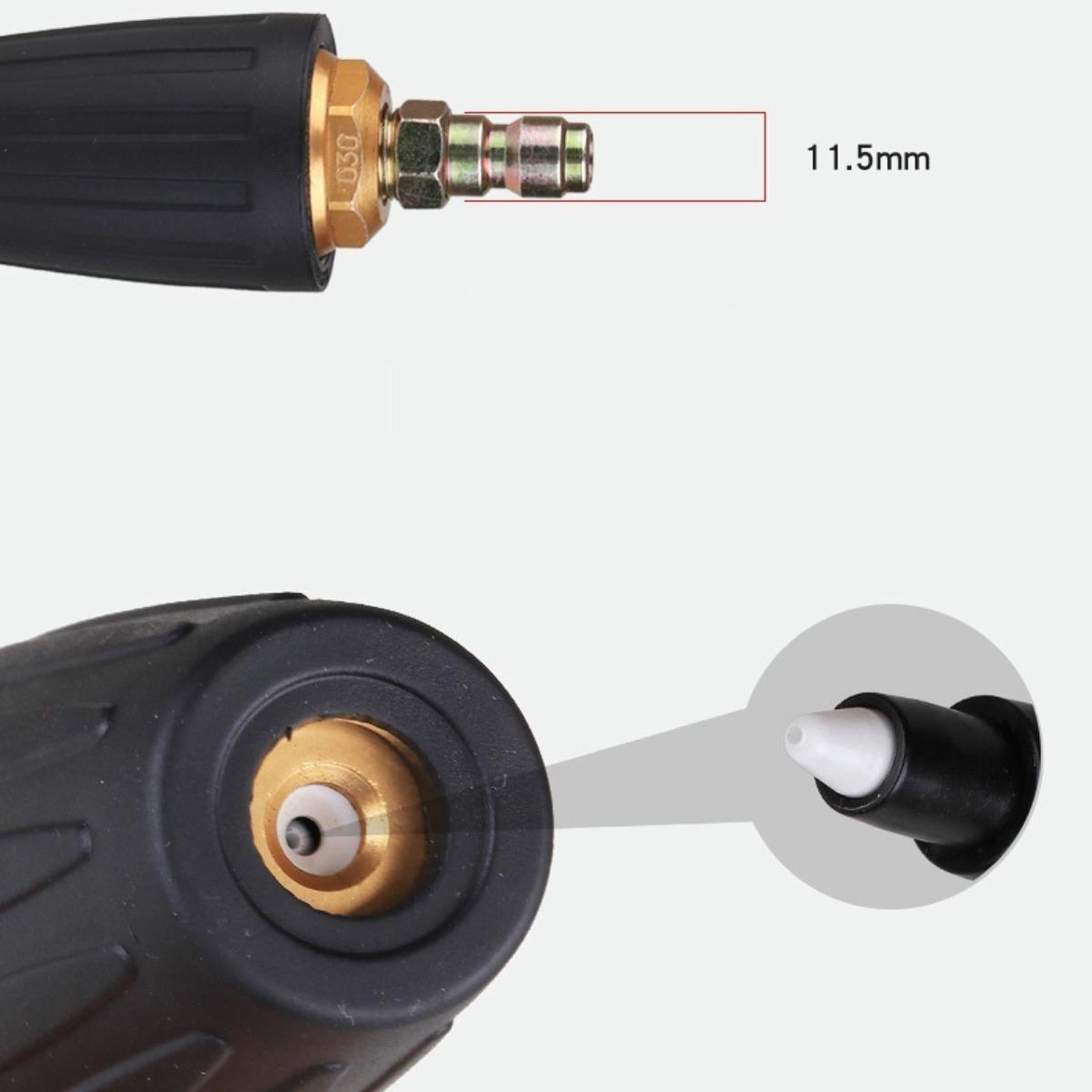 360 Rotating Nozzle Replaces Power Washer Turbine Nozzle without Connector Brand no brand