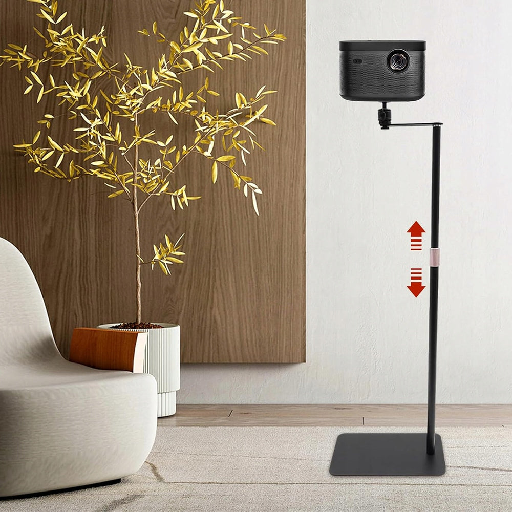 360° Rotating Projector Stand, Adjustable Metal Projector Stand Model Obrotowy stojak