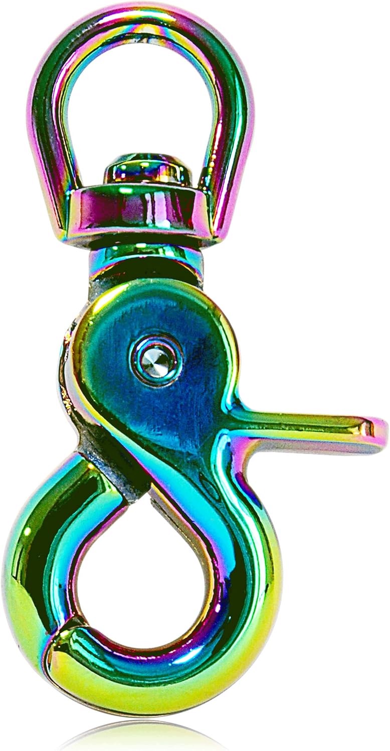 360° SCISSOR CARABINER FOR DOG LEASH COLLAR STEEL 61MM 4PCS Manufacturer code KARABINEK NOŻYCOWY SMYCZ PIES OBROŻA OBR