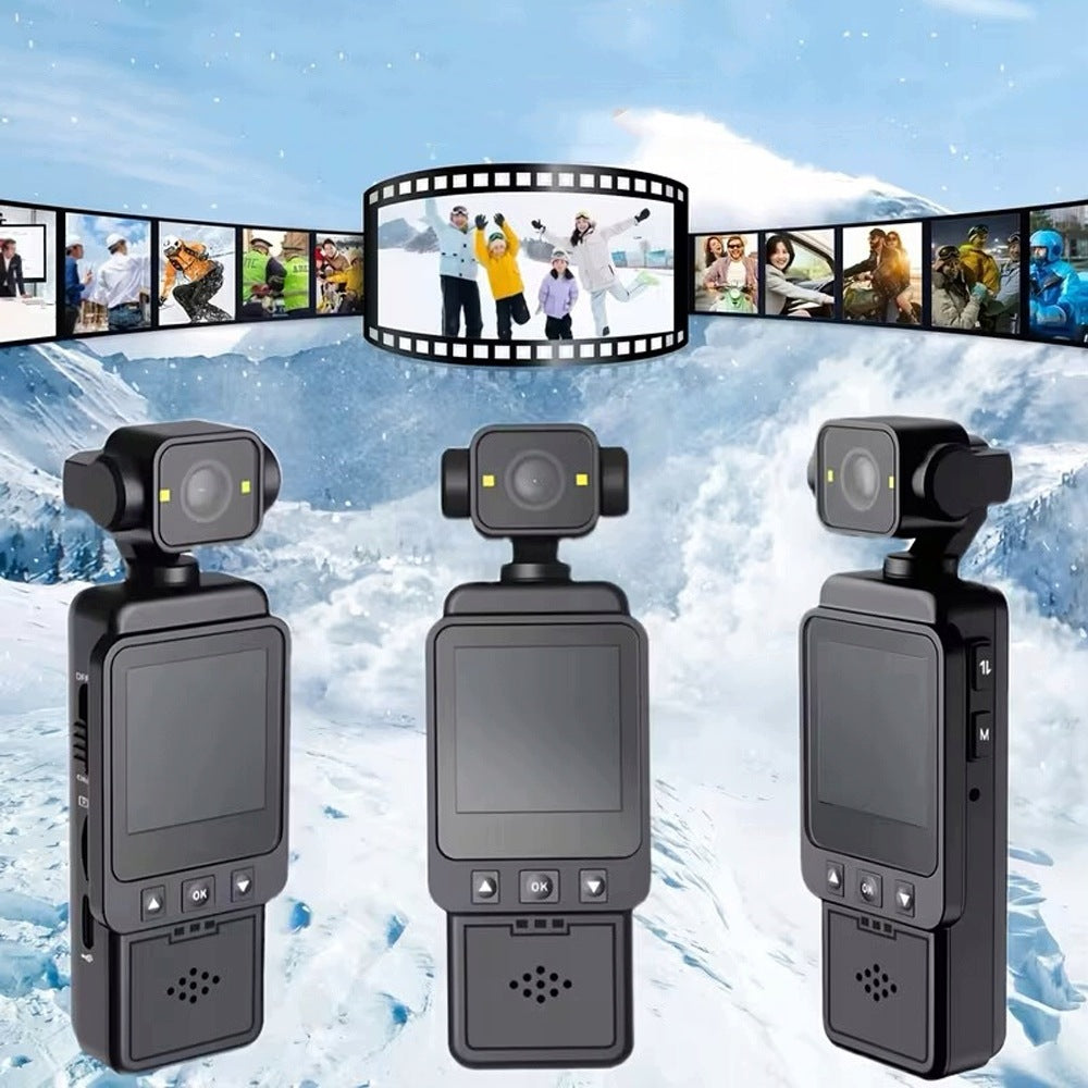 360° WIFI SPORTS CAMERA FOR TOURIST VIDEO VLOG RECORDING 32GB CARD Model Cameras