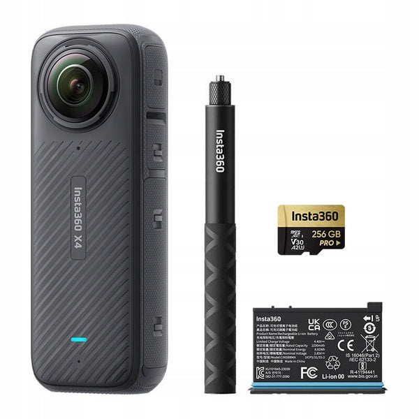 360 degree sports camera Insta360 X4 Adventure Bundle PL