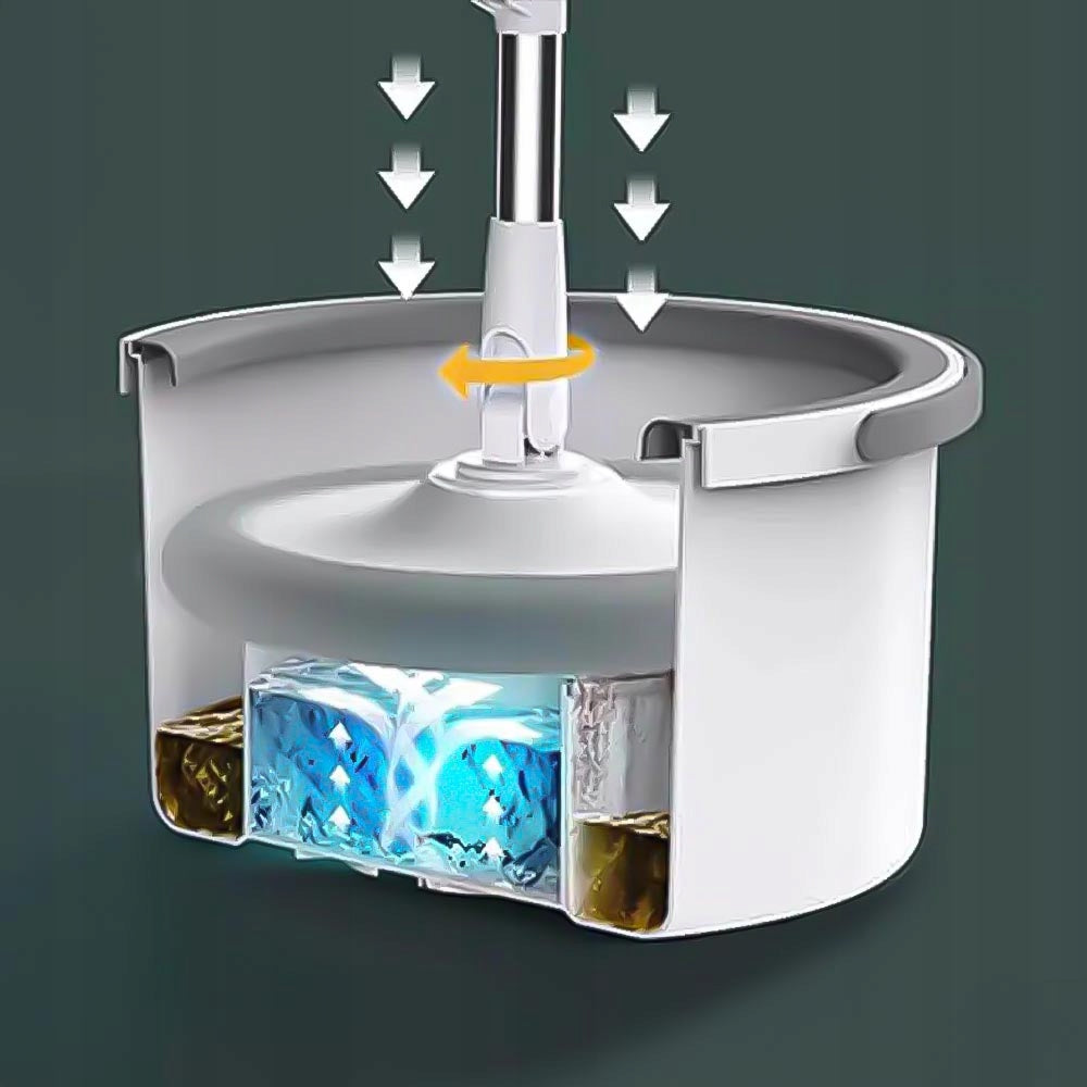 360° rotary mop with bucket and spare cartridge Manufacturer code 11699