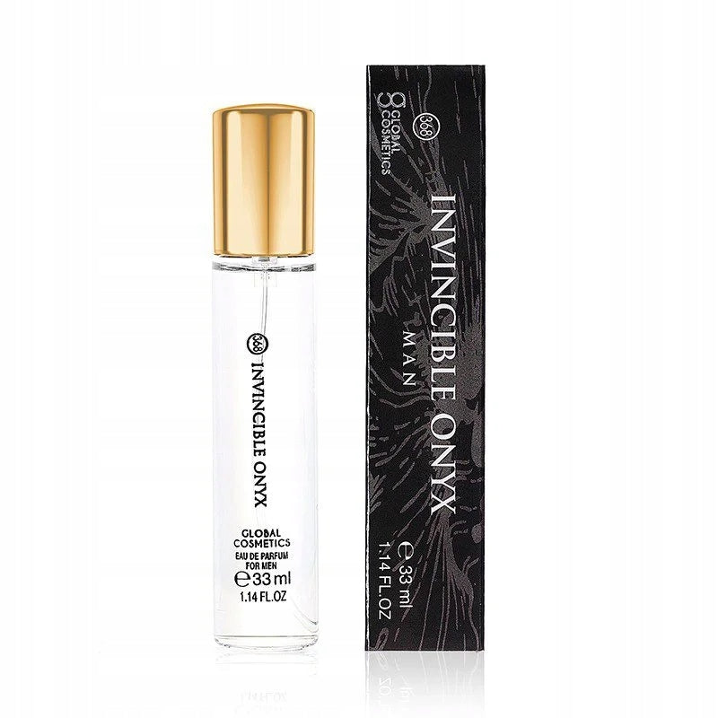 368 PERFUME MEN'S perfume PERMANENT INVINCIBLE ONYX MAN 33ml