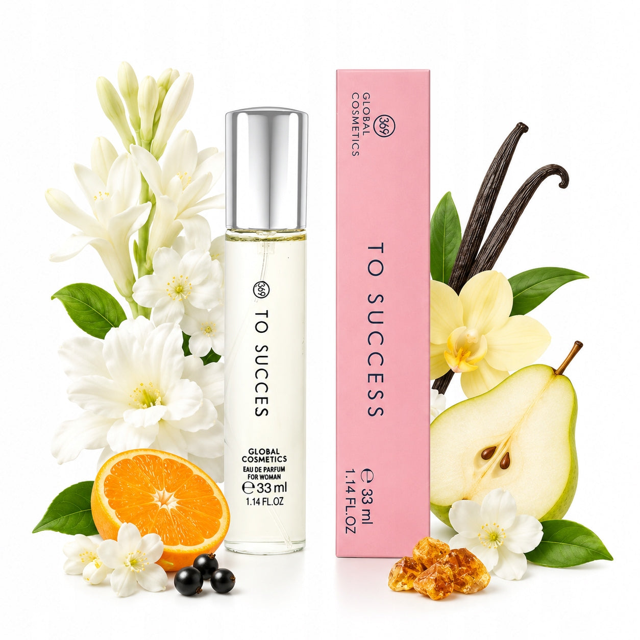 369 - TO SUCCESS 33ml - perfume fragrance for women floral vanilla summer