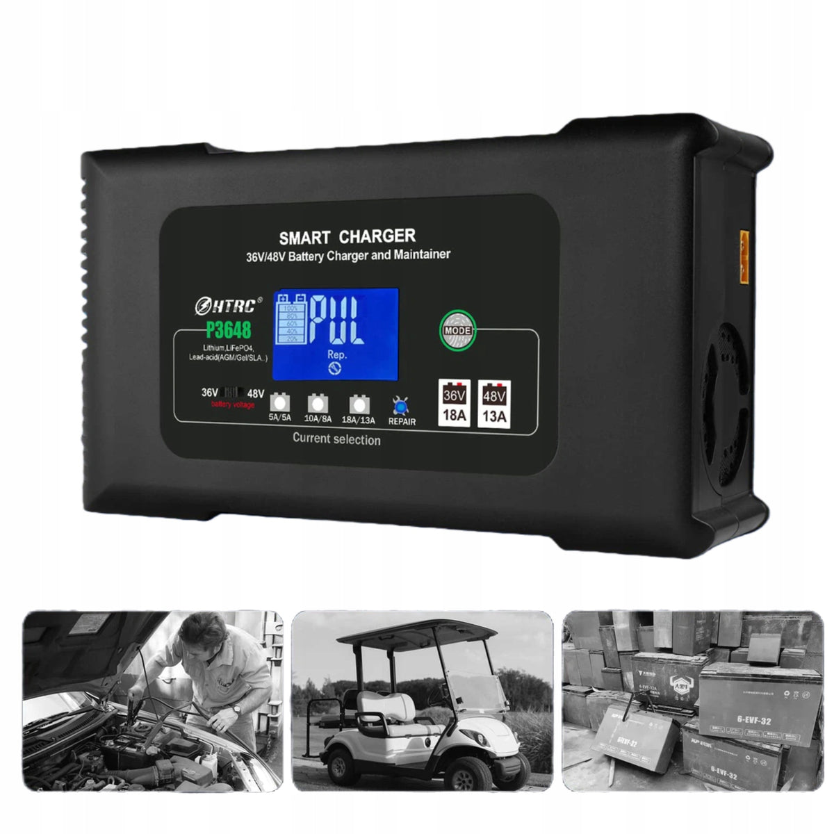 36V 48V Car Automatic Rectifier BATTERY CHARGER