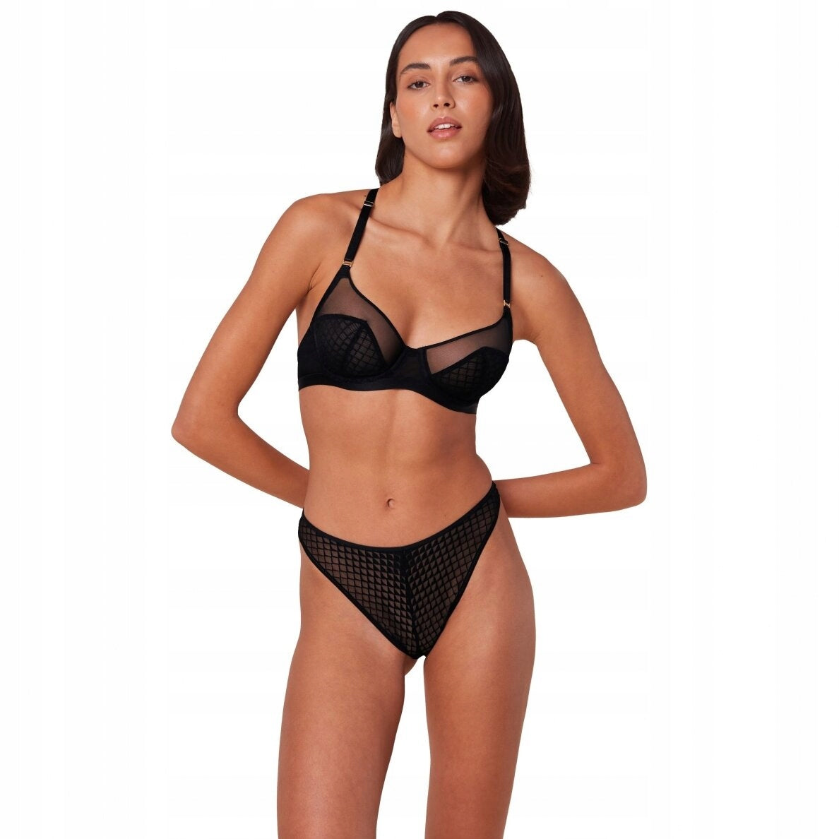 Höschen für Damen Harmony 0004, schwarz 