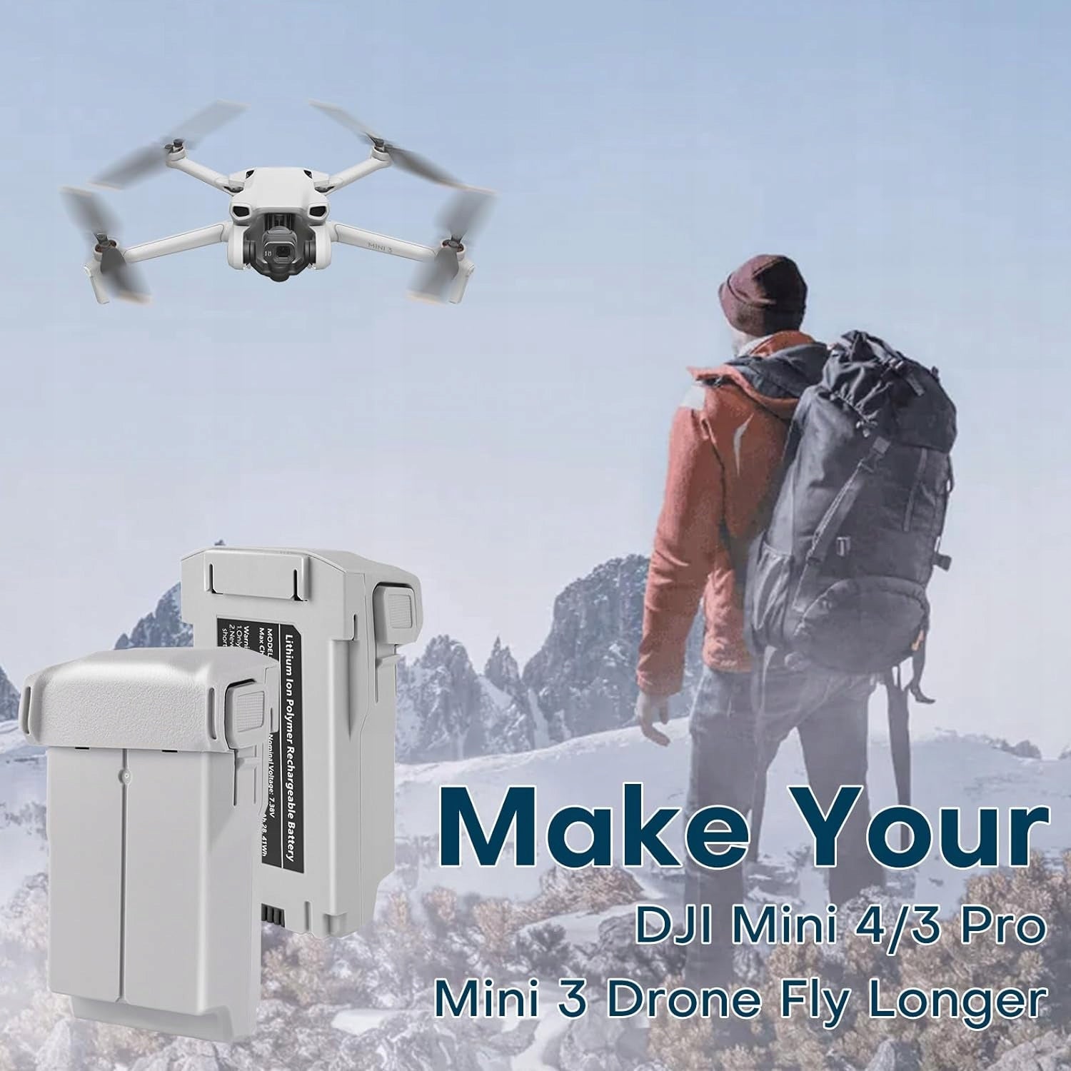 3850 mAh Smart Battery for DJI Mini 3 Pro 4 Pro/Mini3 kkl Brand no brand