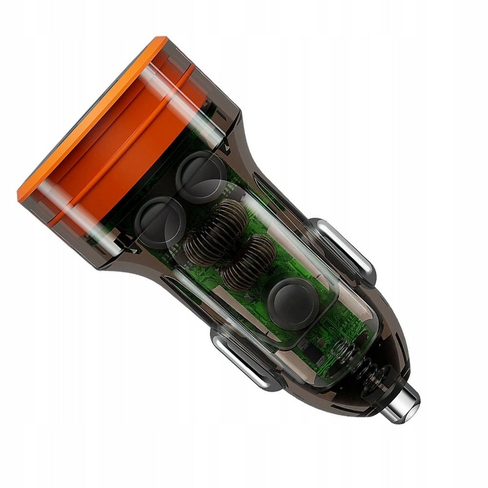 38W 2x USB USB-C PD Fast Car Charger for Cigarette Lighter Phone Manufacturer code 5902493354439