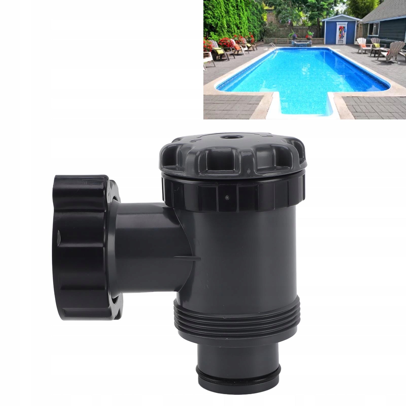 38mm ABS anti-clogging pool piston valve, efficient GX Manufacturer code 3111230341611