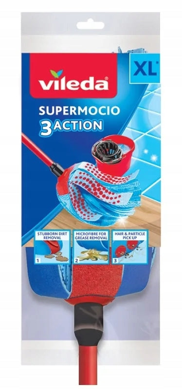 3ACTION VELOUR XL STRIP MOP COVER Brand Vileda
