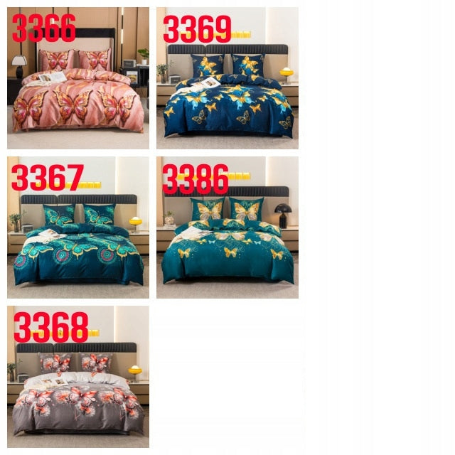 3D BEDDING SET 160x200 SATIN COTTON BEDDING +2xCOVERS PATTERNS Brand no brand