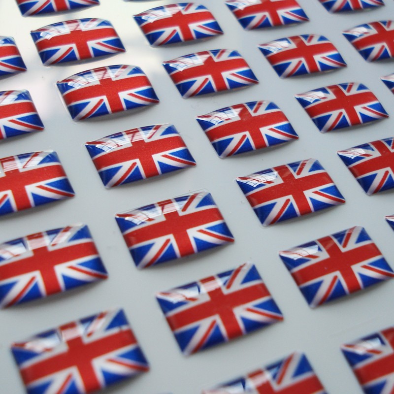 3D Foil STICKERS CONVEX REsin LOGO PREMIUM PRINT 100 PIECES