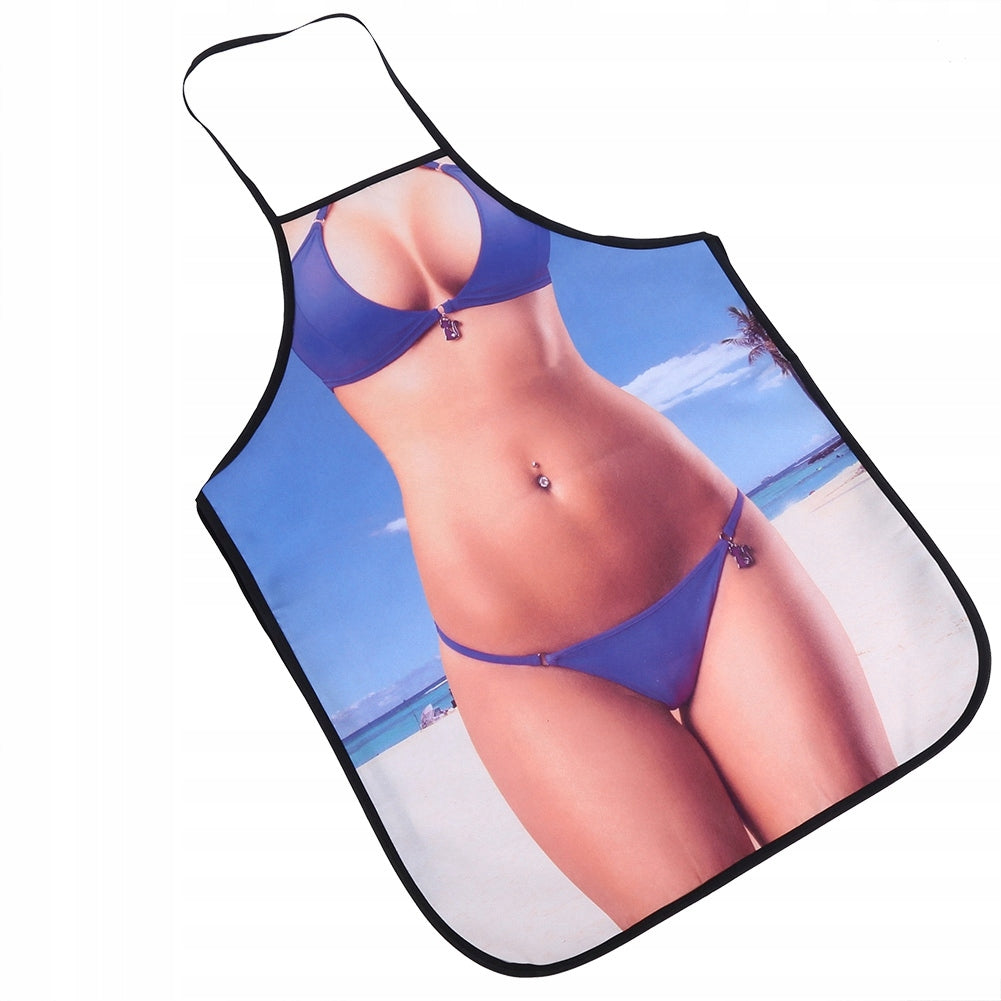 3D Funny Kitchen Apron Sexy Man Woman Apron 7S Trade name other