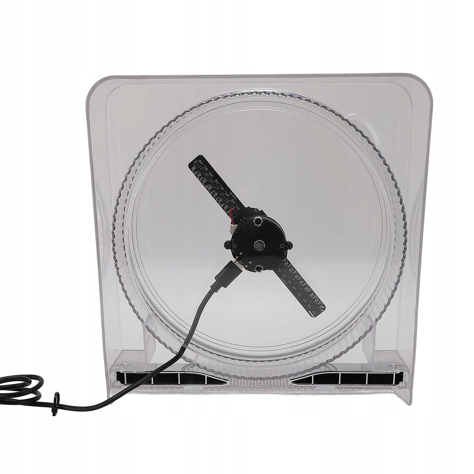 3D Hologram Fan, 128 LED ABS PC Holographic Fan Designo Brand no brand