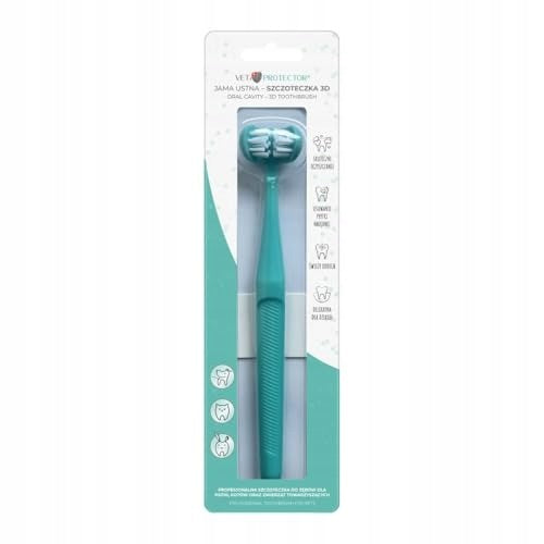3D TOOTHBRUSH FOR CAT DOG AND SMALL ANIMALS Packaging status original