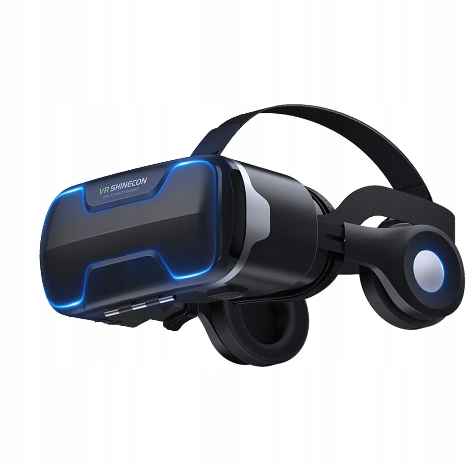 3D VR goggles Shinecon G02ED with headphones for smartphone with remote control Packaging status original